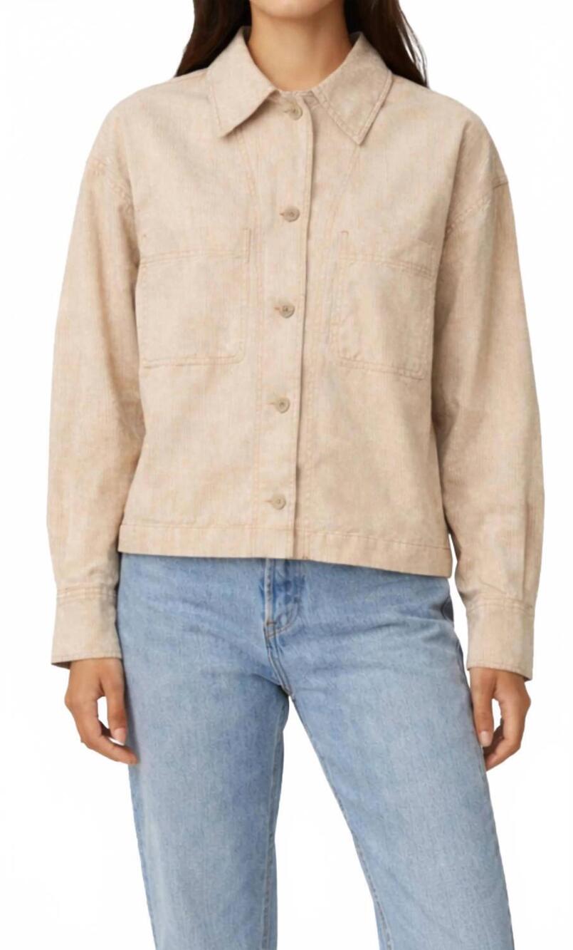 NEW SESSUN notteri worker overshirt in whiamber